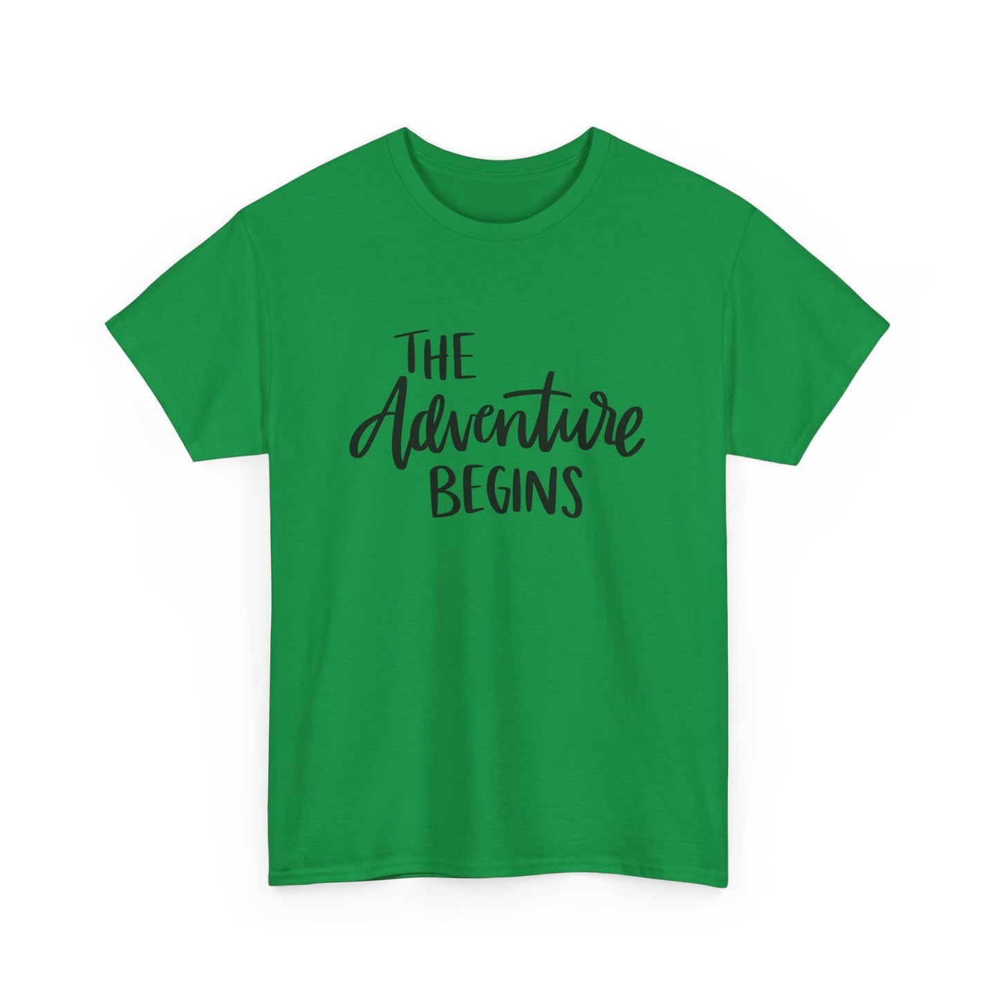 Let the adventure begin unisex Heavy Cotton Tee