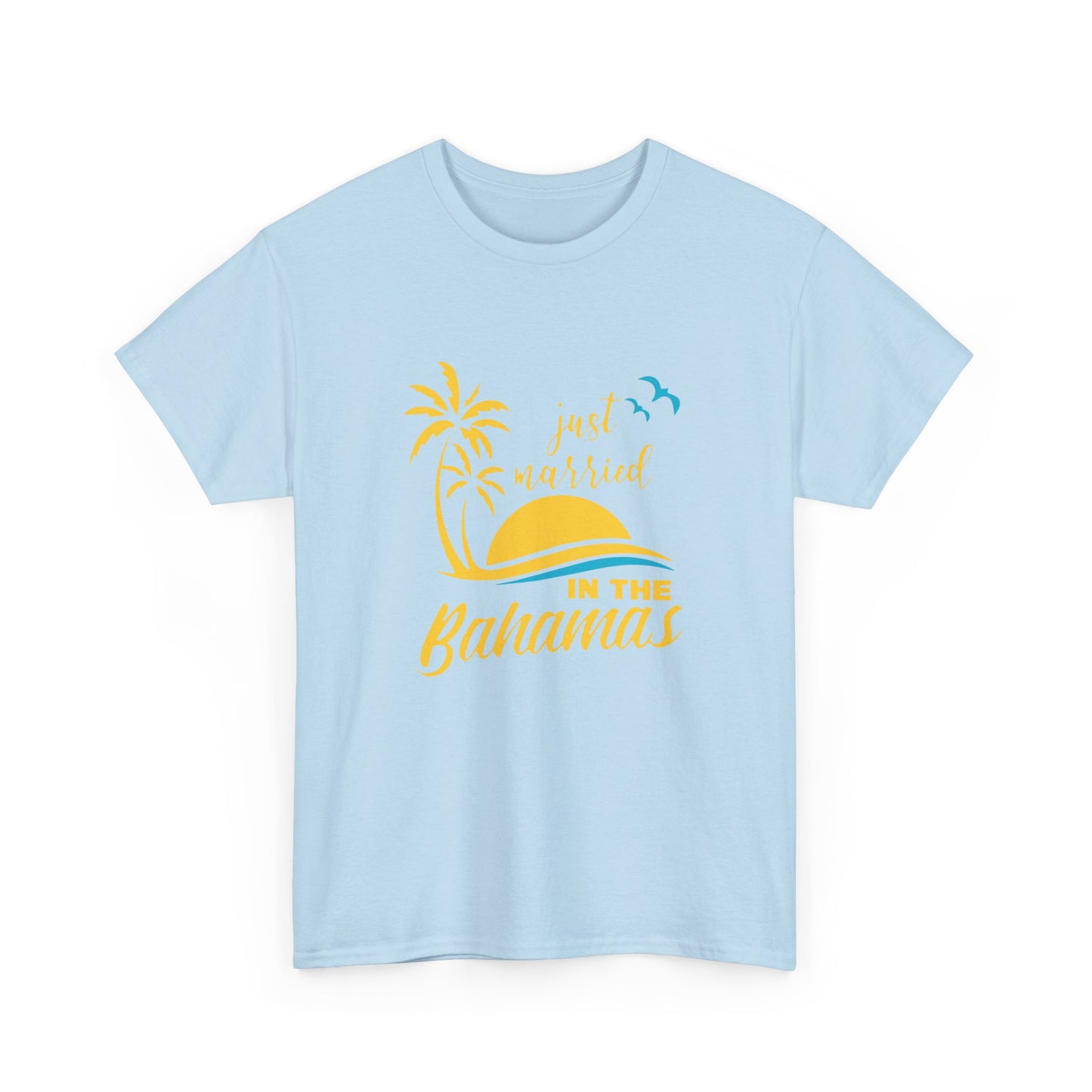 Just married in The Bahamas Cotton Tee