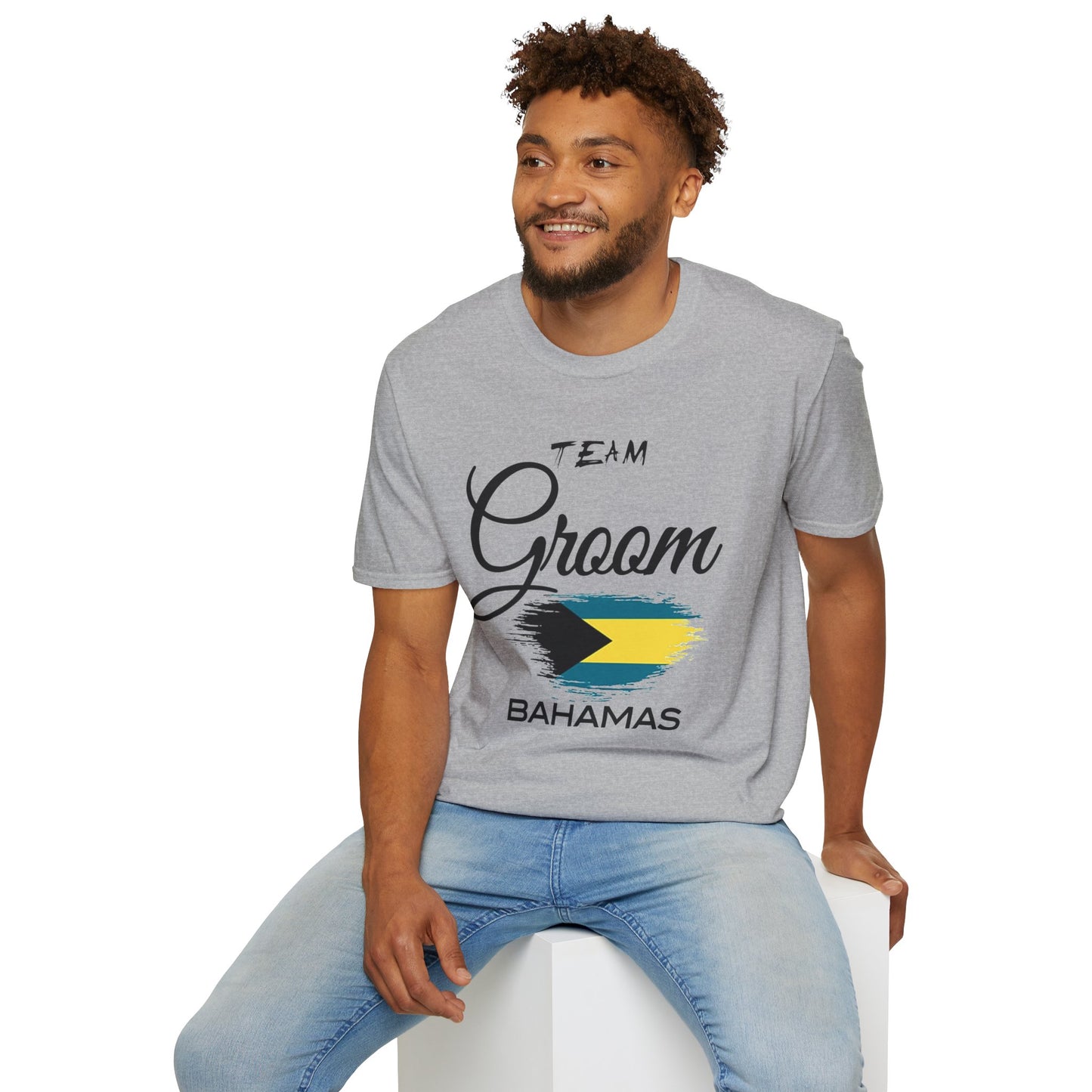 Team Groom Bahamas Softstyle T-Shirt