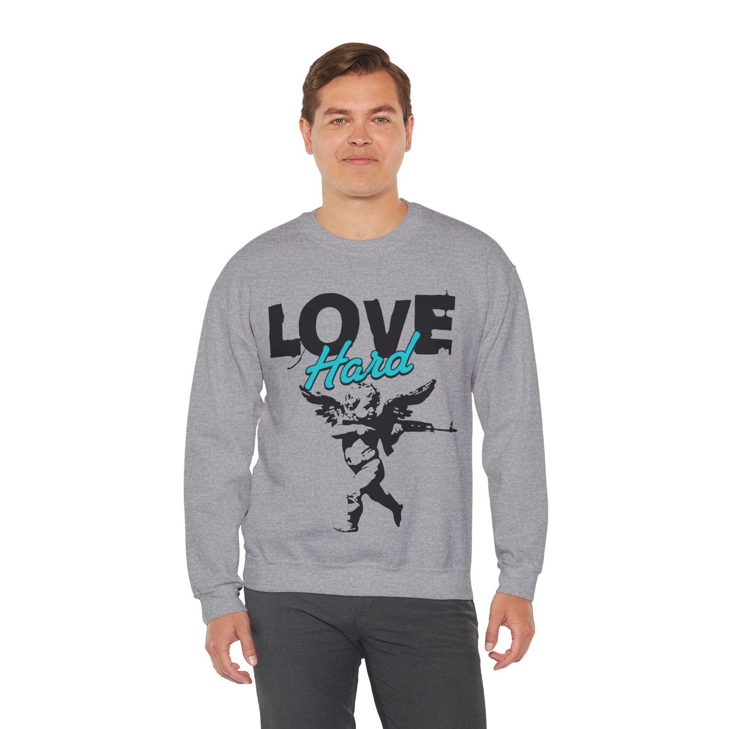 Love Hard Crewneck Sweatshirt