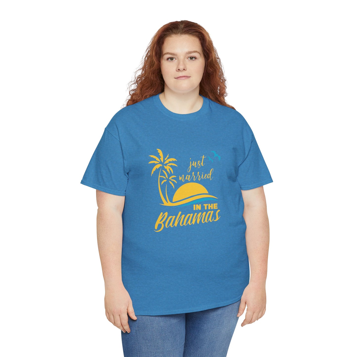 Just married in The Bahamas Cotton Tee