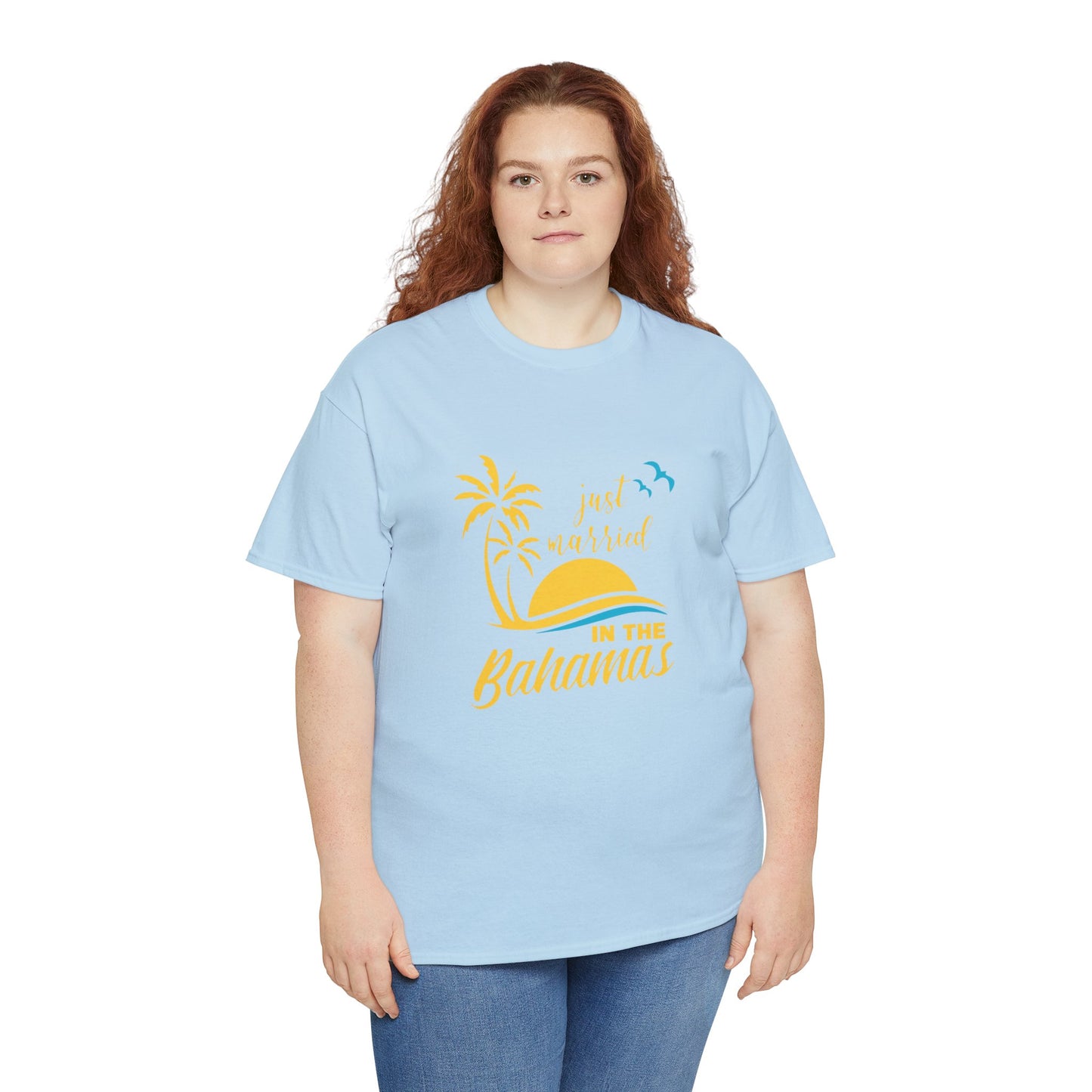 Just married in The Bahamas Cotton Tee