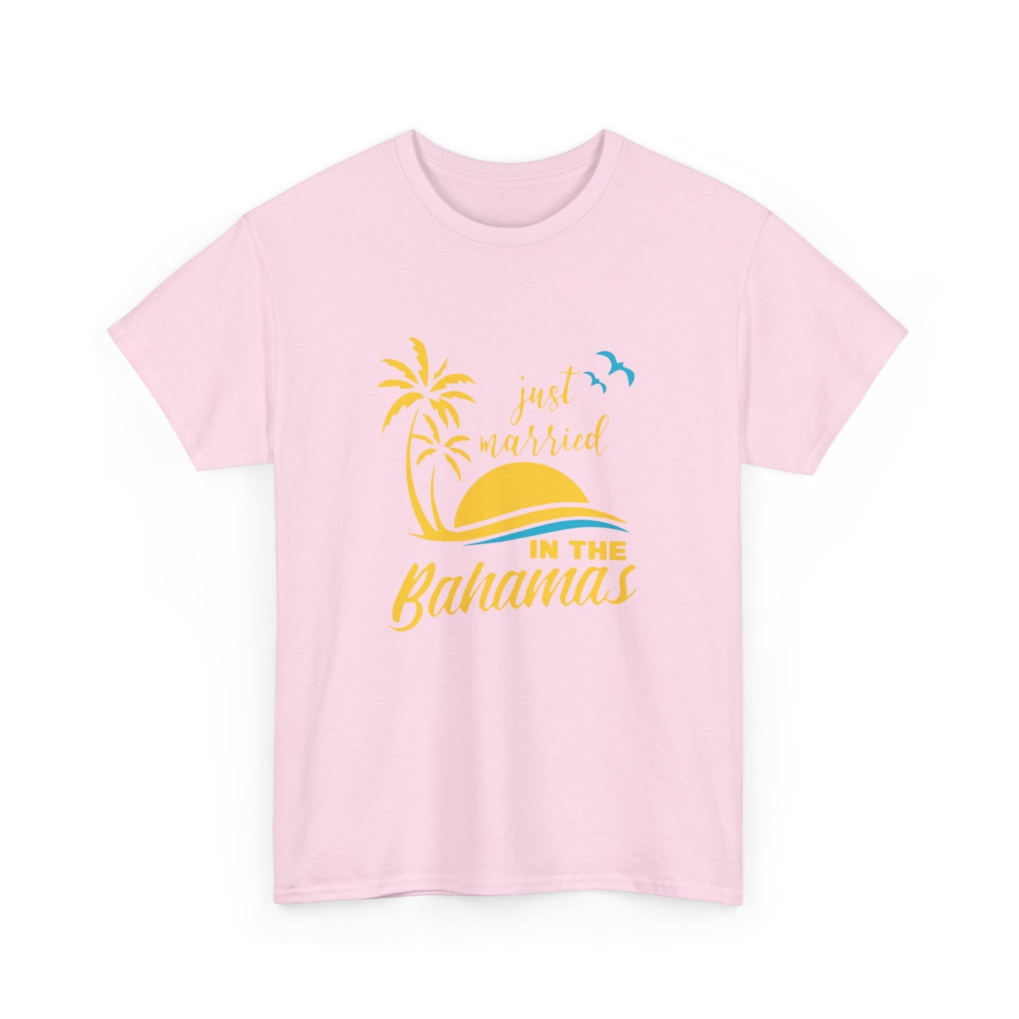 Just married in The Bahamas Cotton Tee