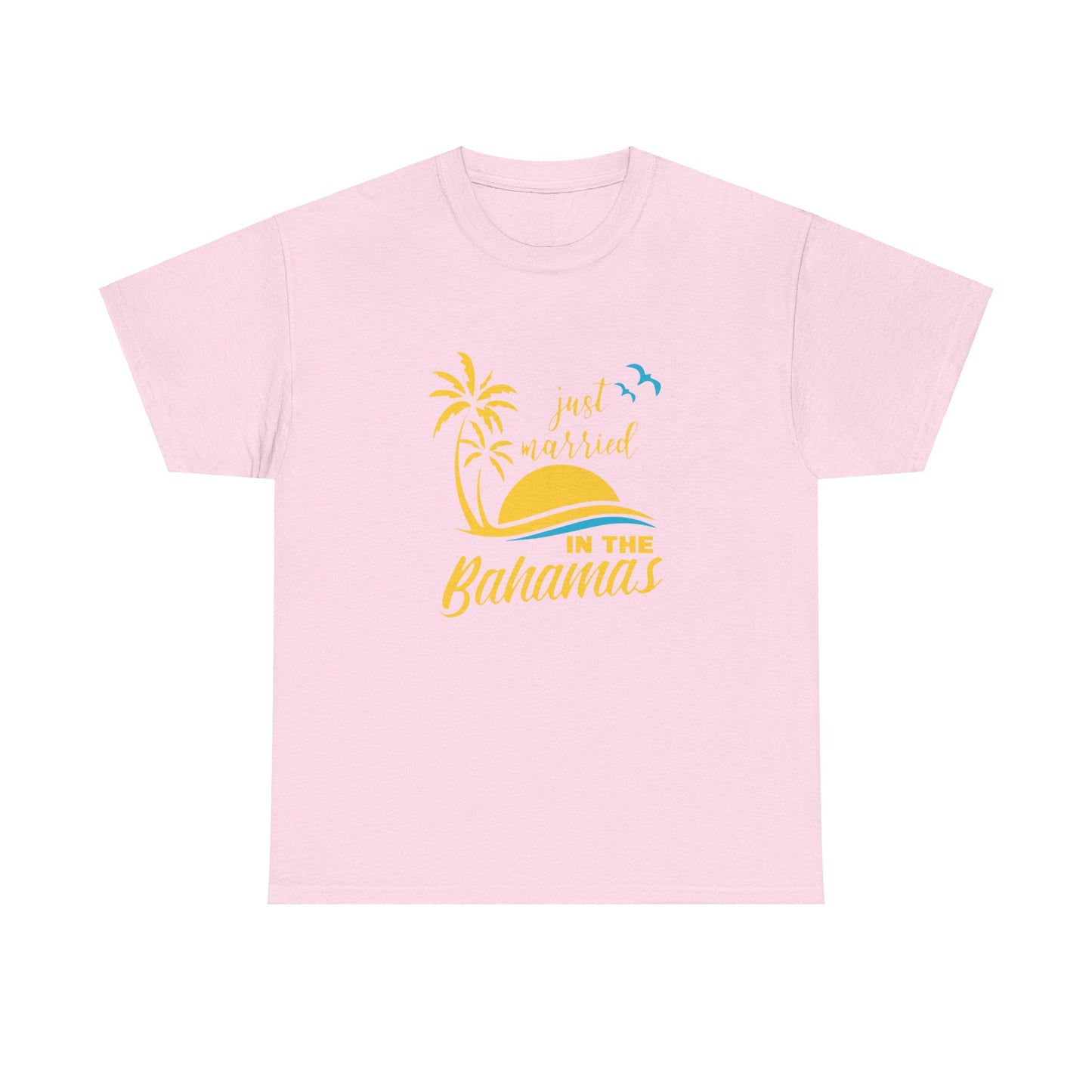 Just married in The Bahamas Cotton Tee