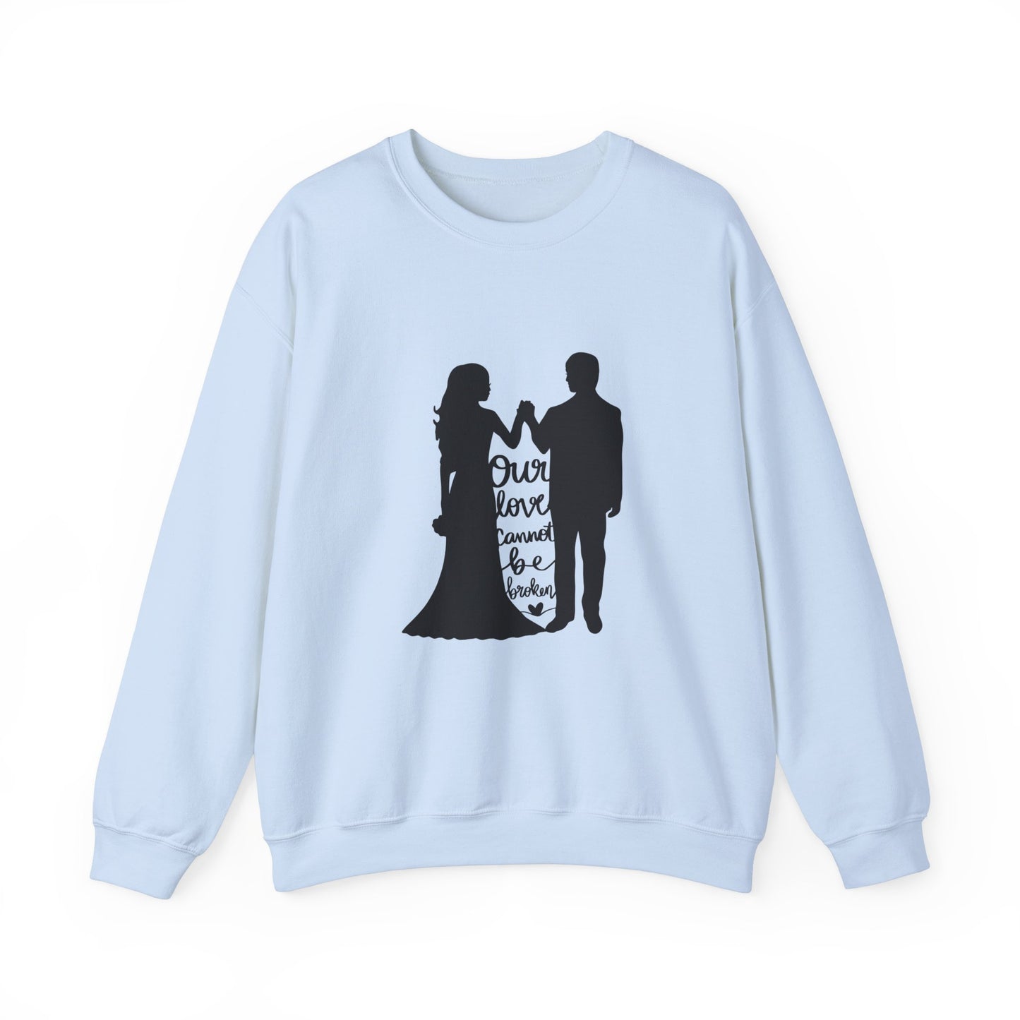 Our Love Cannot Be Broken unisex Heavy Blend™ Crewneck Sweatshirt