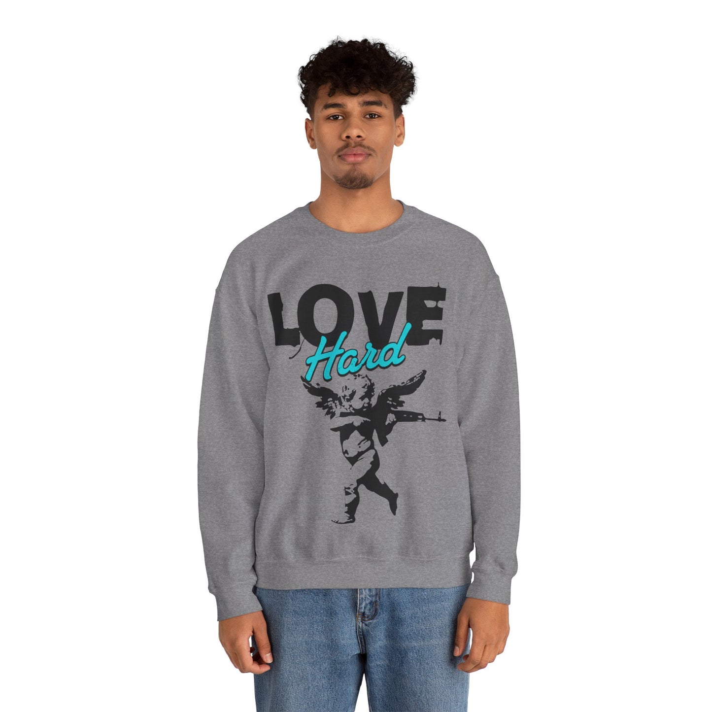 Love Hard Crewneck Sweatshirt