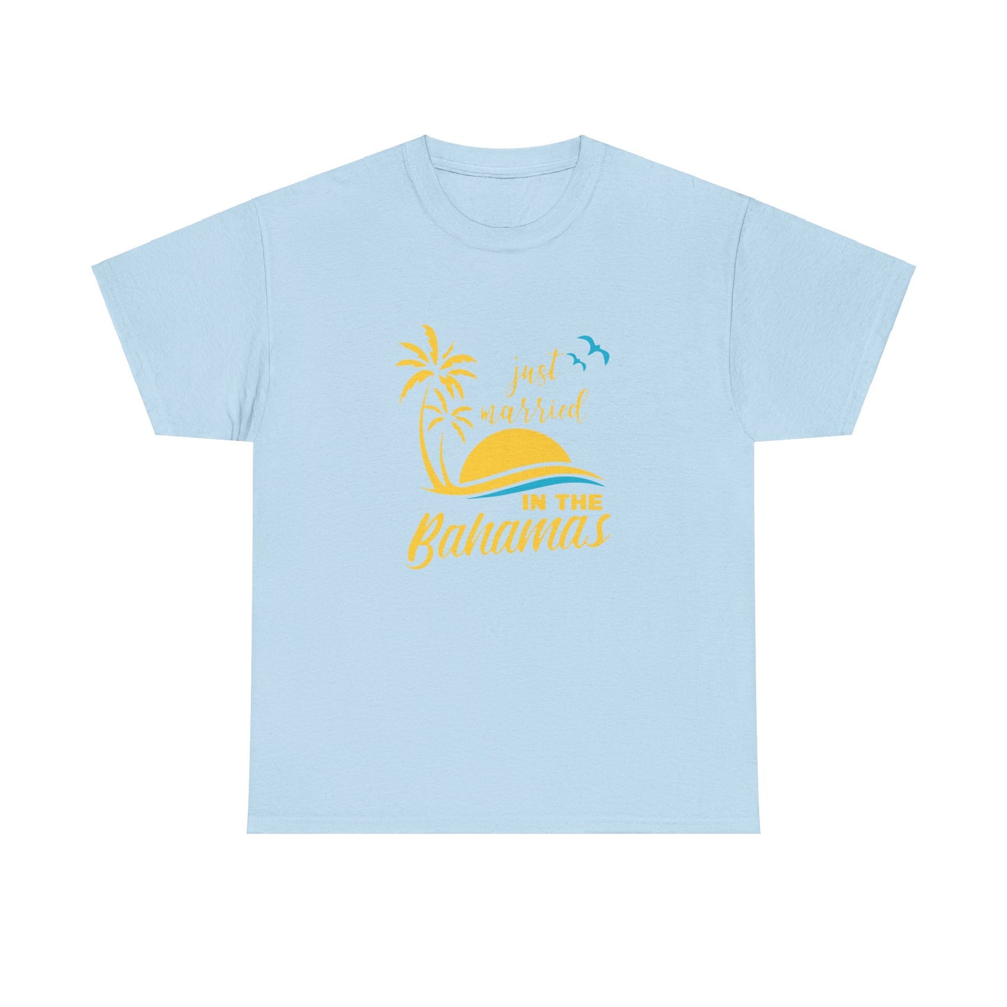 Just married in The Bahamas Cotton Tee