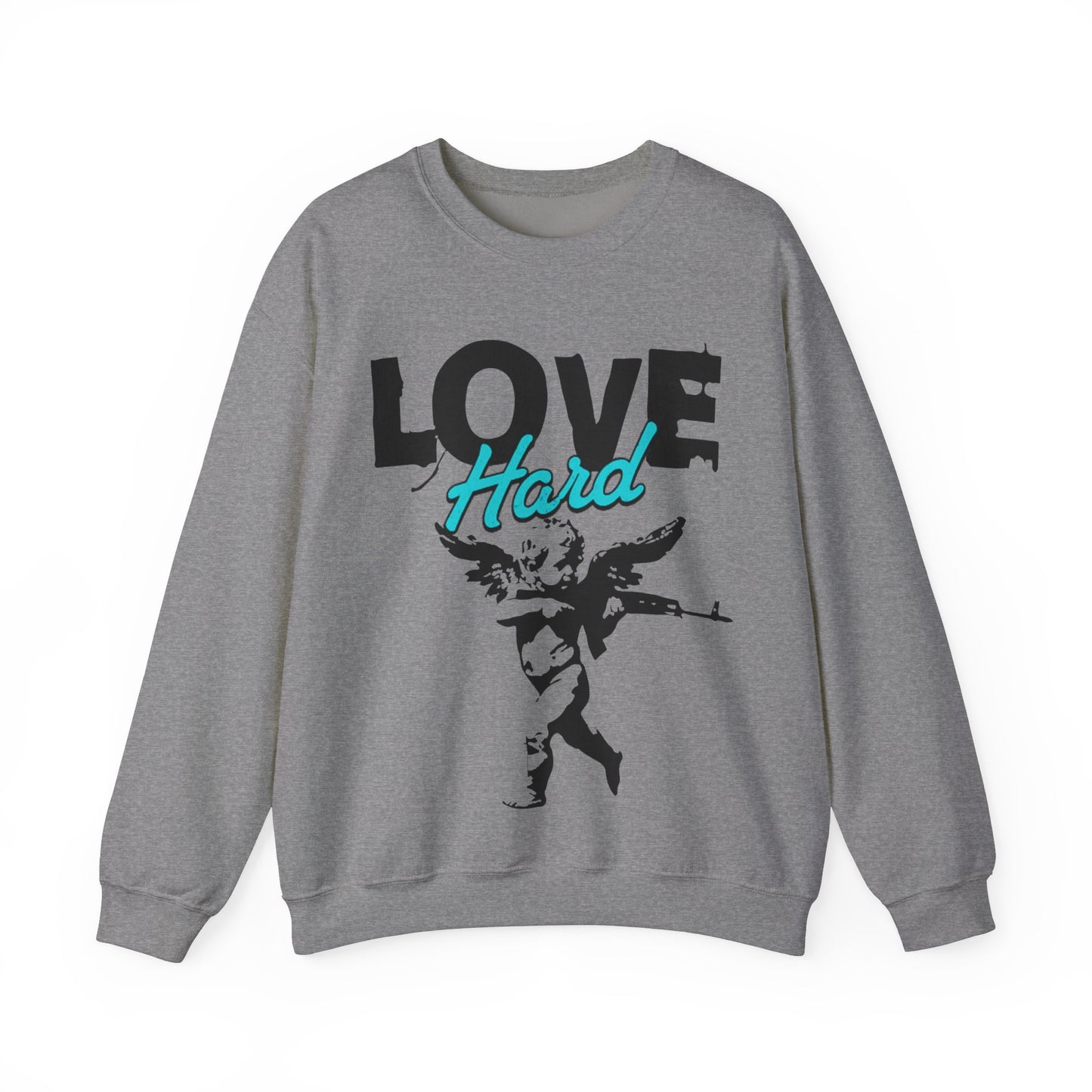 Love Hard Crewneck Sweatshirt