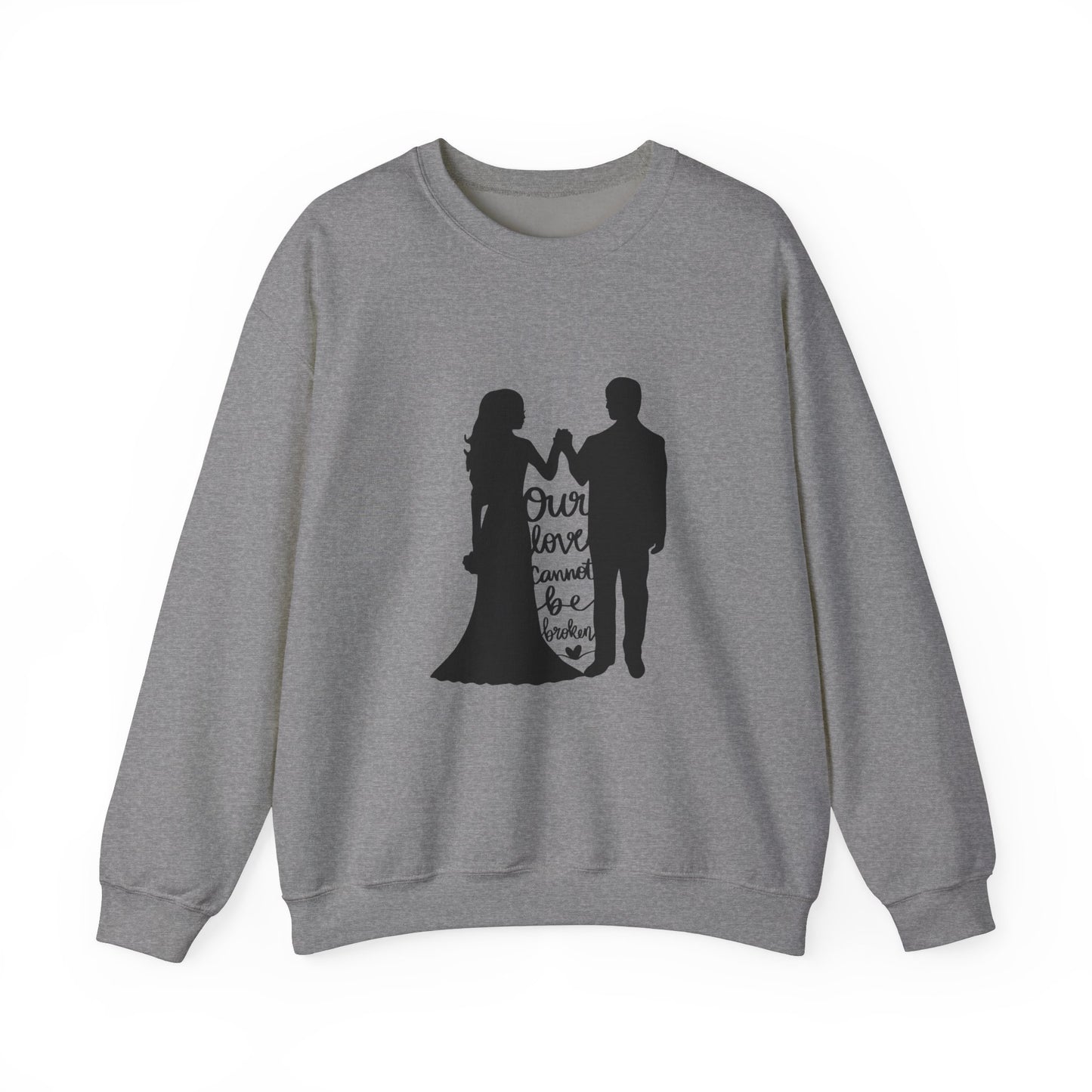 Our Love Cannot Be Broken unisex Heavy Blend™ Crewneck Sweatshirt