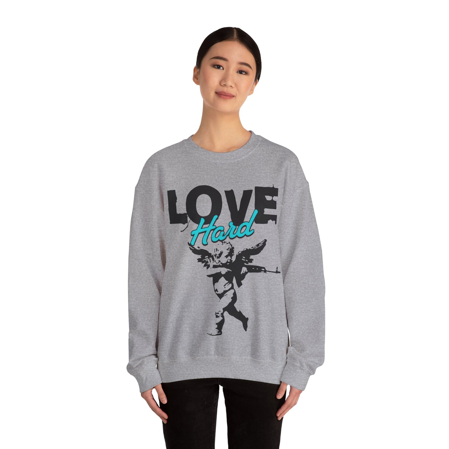 Love Hard Crewneck Sweatshirt