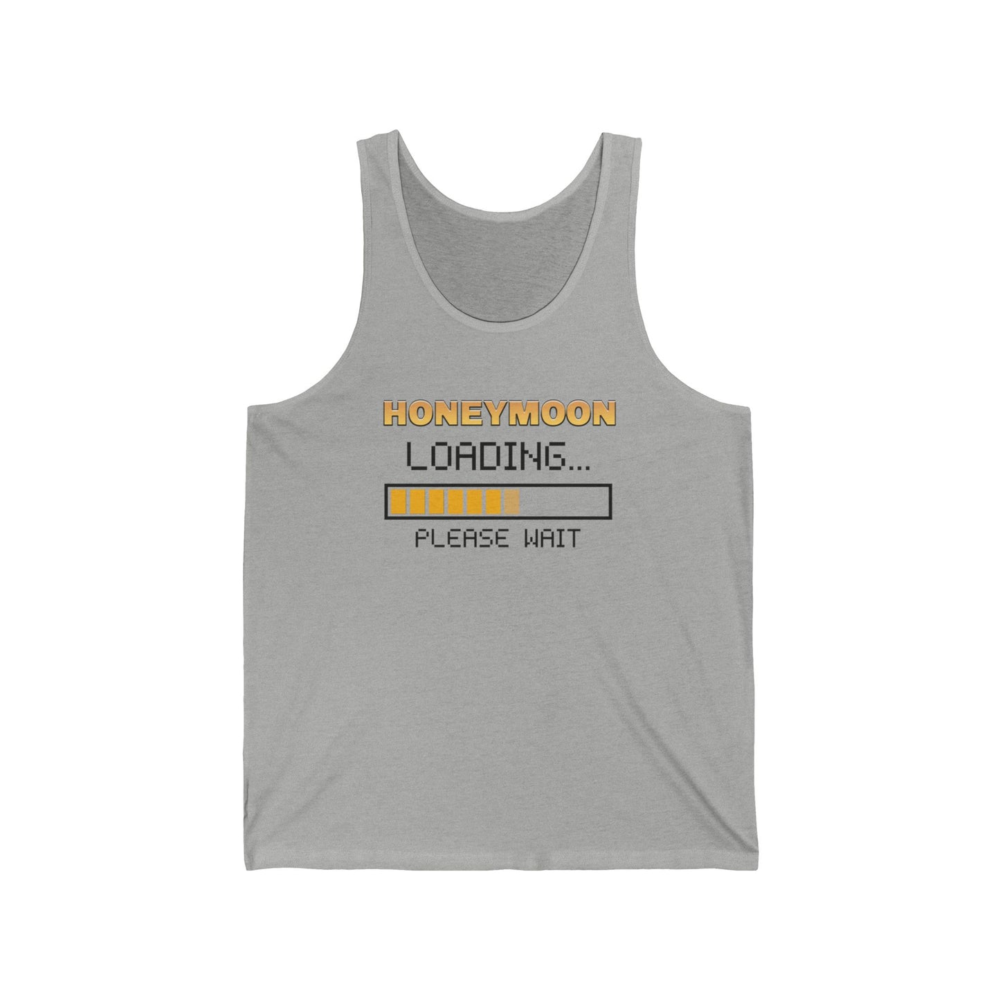 Honeymoon Loading Unisex Jersey Tank