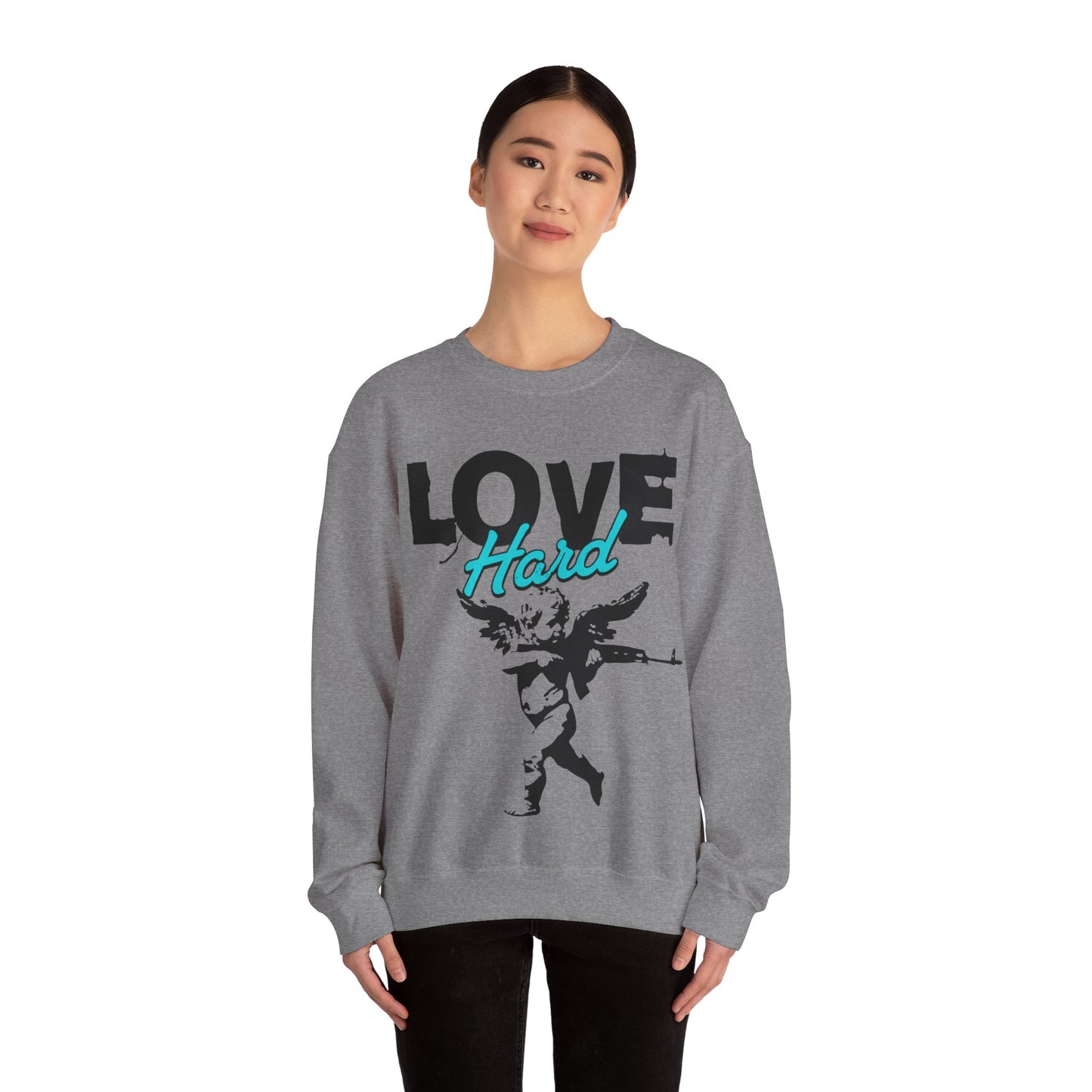 Love Hard Crewneck Sweatshirt