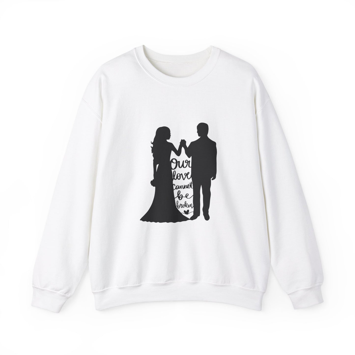 Our Love Cannot Be Broken unisex Heavy Blend™ Crewneck Sweatshirt