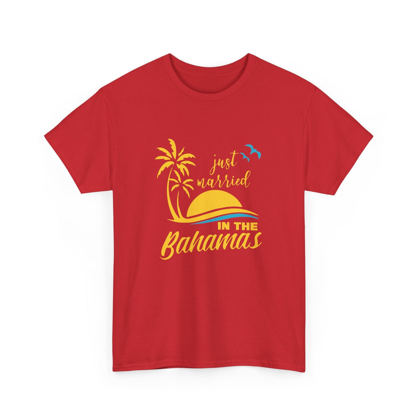 Just married in The Bahamas Cotton Tee