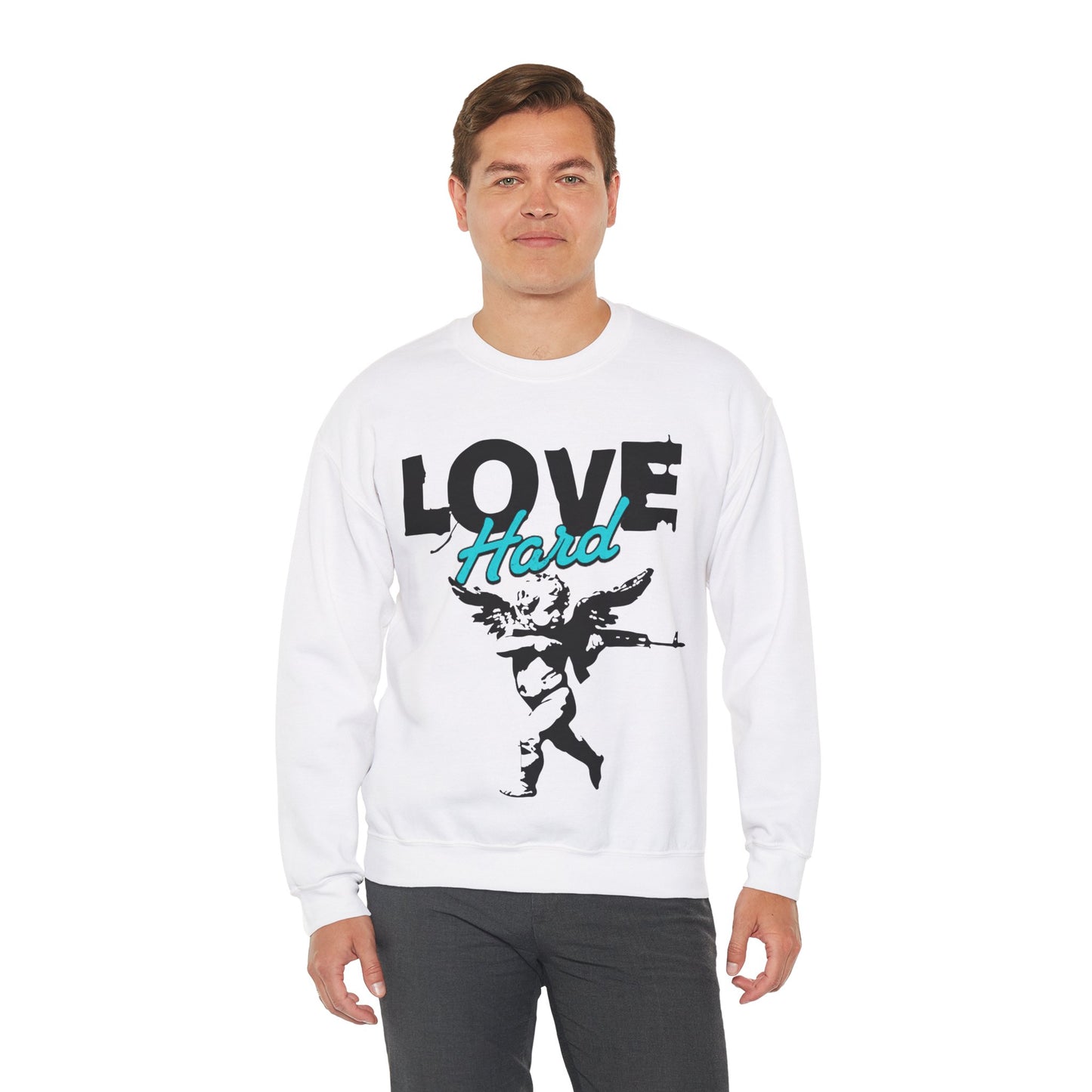 Love Hard Crewneck Sweatshirt