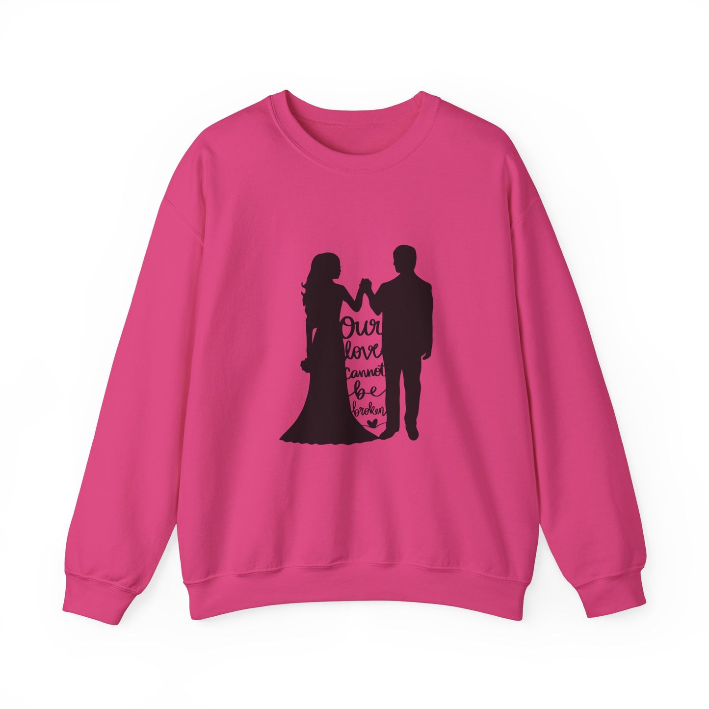 Our Love Cannot Be Broken unisex Heavy Blend™ Crewneck Sweatshirt