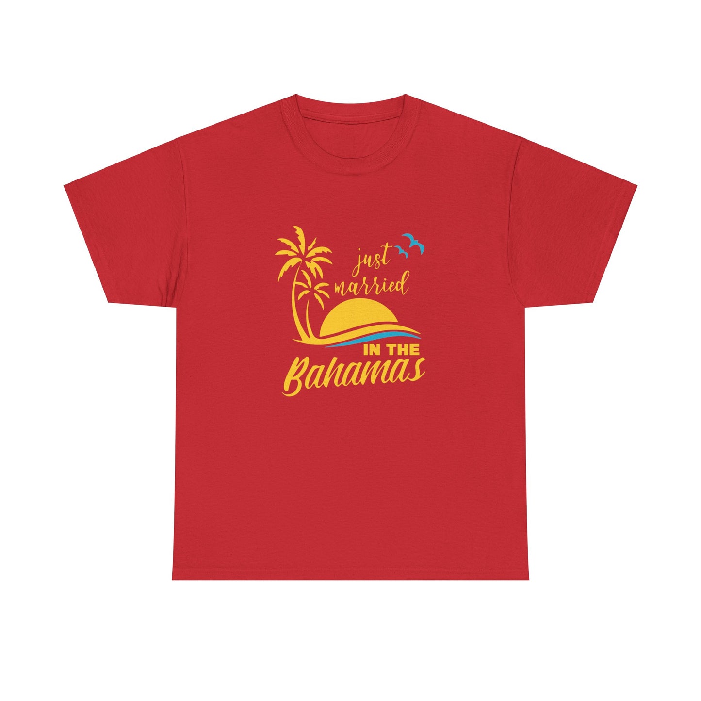 Just married in The Bahamas Cotton Tee