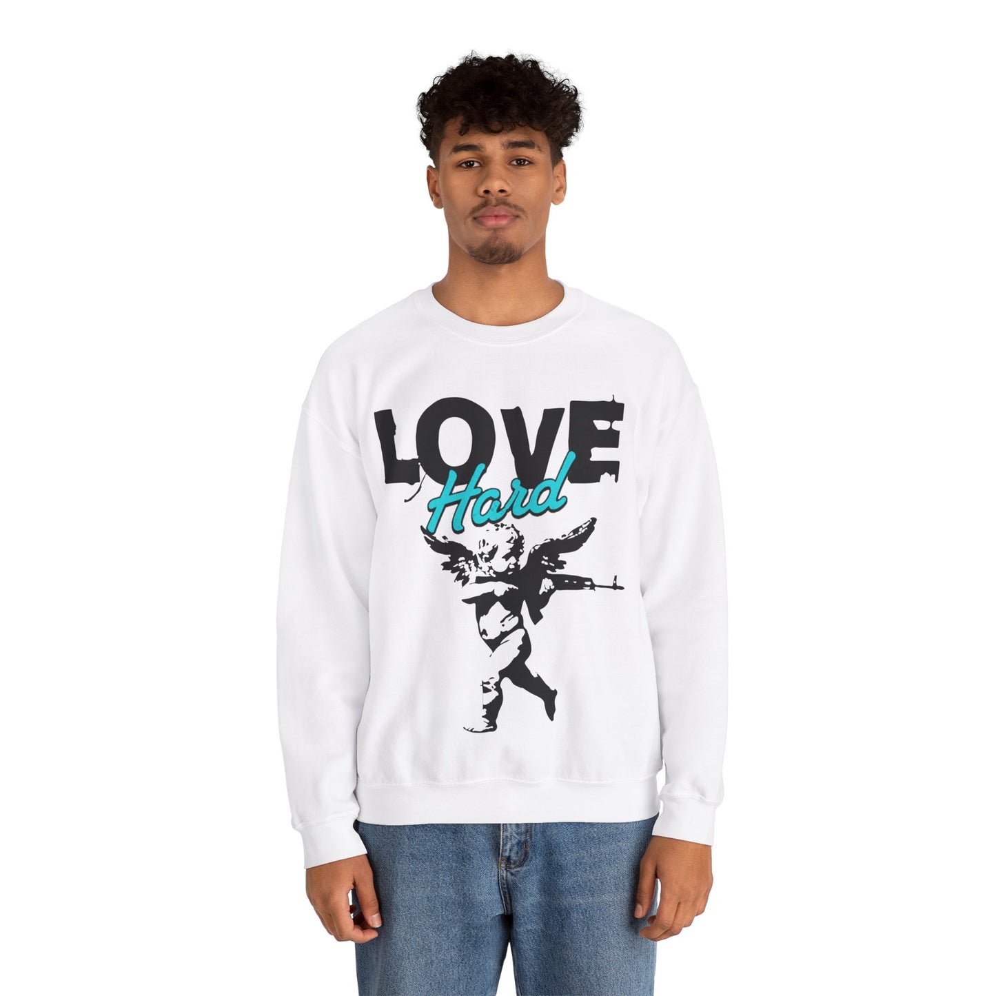 Love Hard Crewneck Sweatshirt