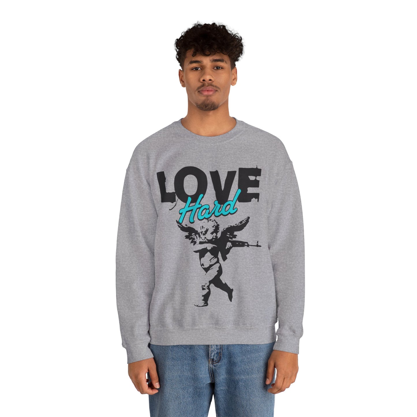 Love Hard Crewneck Sweatshirt