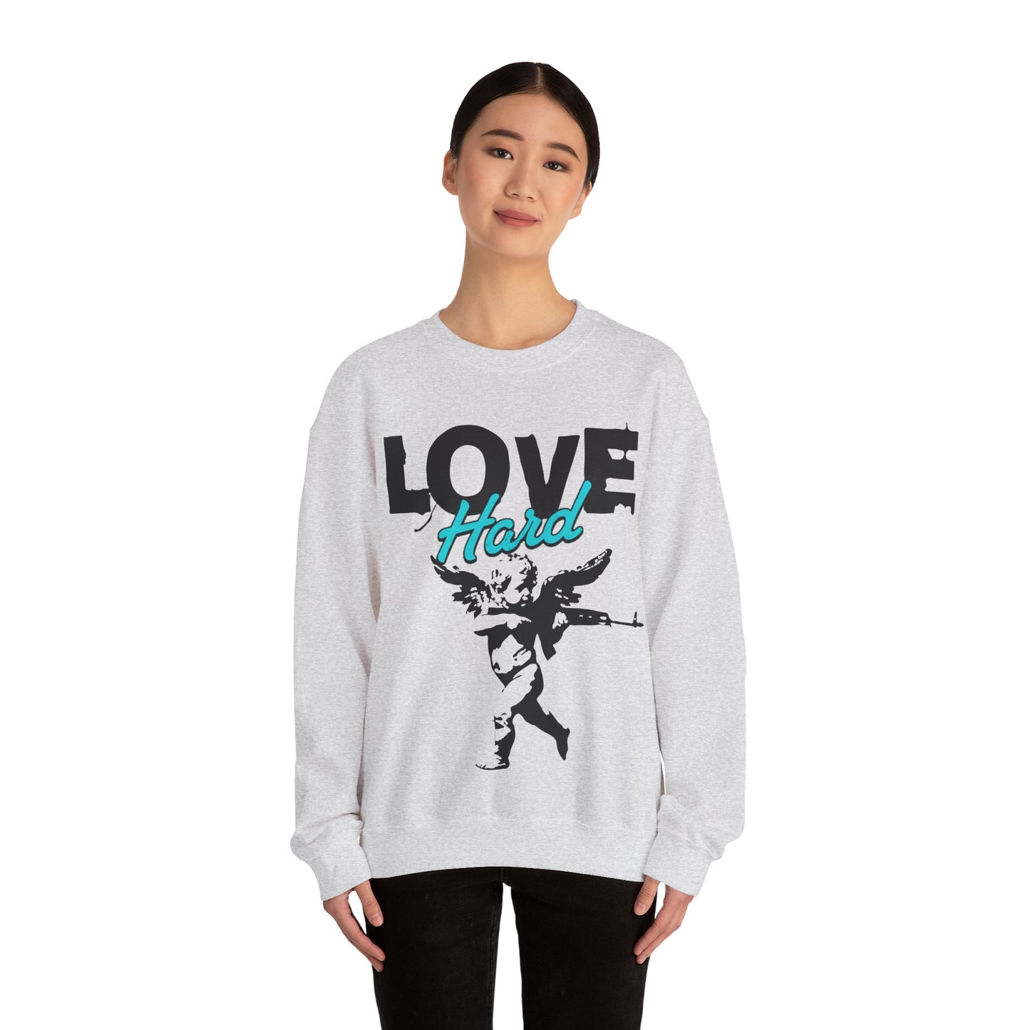 Love Hard Crewneck Sweatshirt