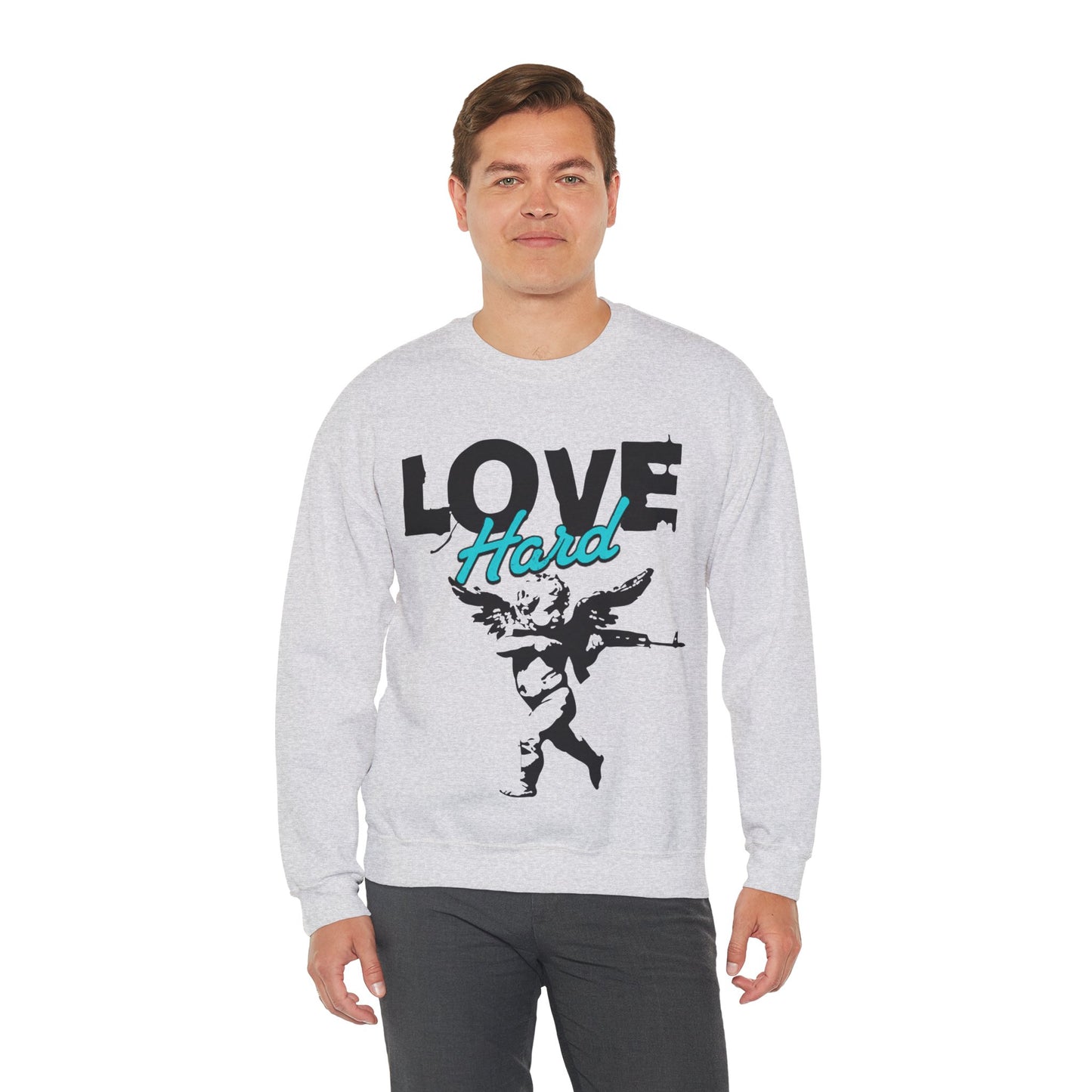 Love Hard Crewneck Sweatshirt