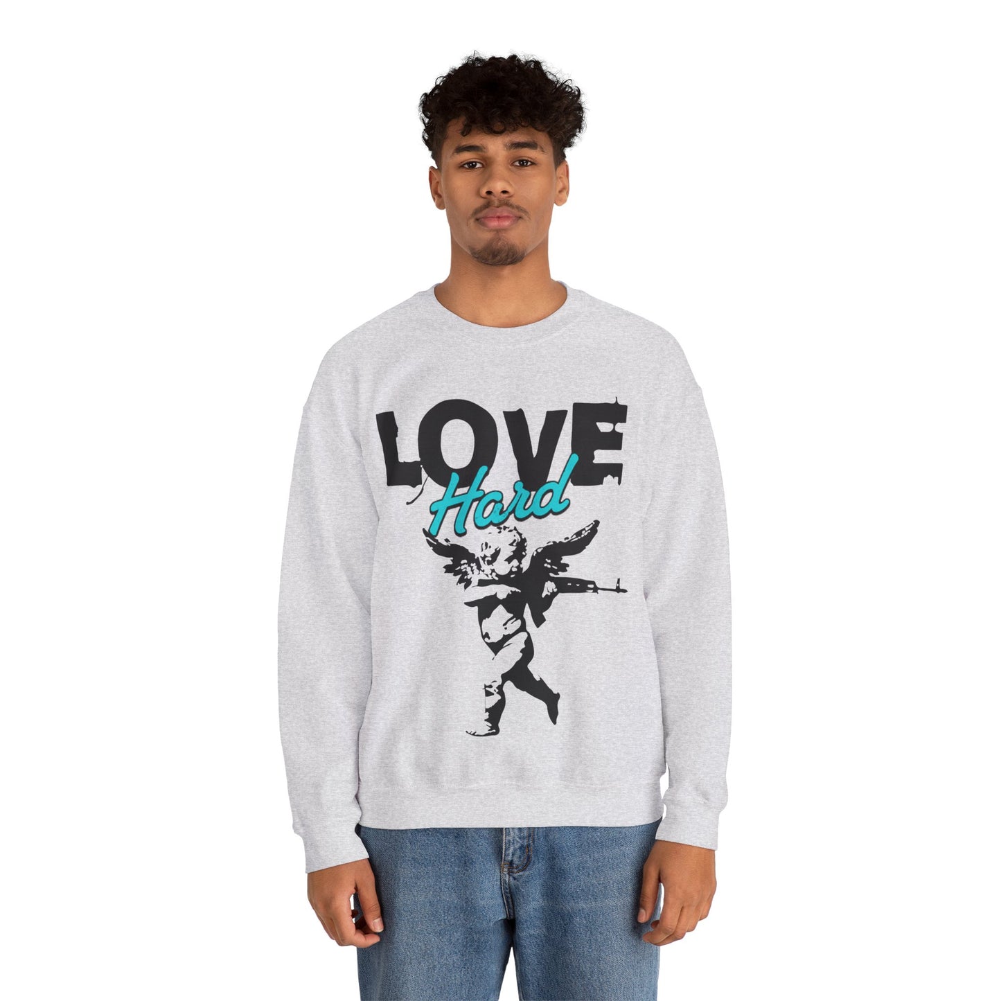 Love Hard Crewneck Sweatshirt